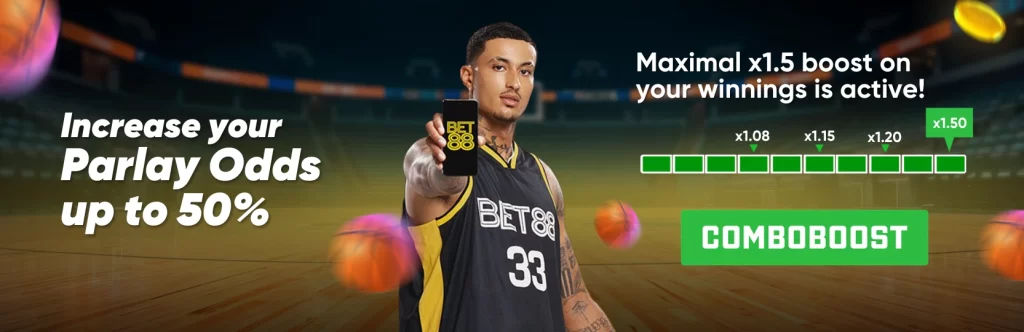 User signing up using the BET88 promo code via the login page